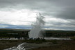 Geysir in voller Höhe