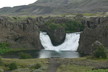 Wasserfall Hjalparfoss