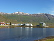 Seyoisfjördur mit Haugur im Hintergrund