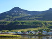 Seyoisfjördur mit Strandafindur im Hintergrund