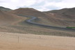 Sraße durch das Vulkangebiet nach Reykjahlid