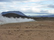 Dampfquelle im Geothermalgebiet Namaskard